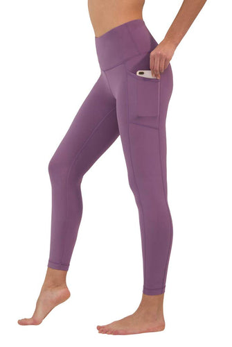 90 Degree By Reflex Leggings a Prueba de Sentadillas, Cintura Alta, Control de Abdomen, hasta el Tobillo