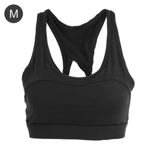 Dioche Sujetador Deportivo de Mujer, Sujetador Deportivo Acolchado Transpirable y Resistente a los Golpes Gimnasio Yoga Funcionamiento Fitness Ropa Interior