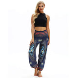 Fitfulvan - Leggings Informales para Hombre y Mujer, Sueltos, Pantalones de Yoga, Holgados, Pantalones Bohemios
