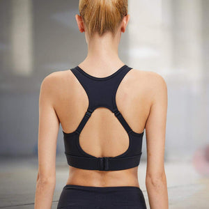 Dioche Sujetador Deportivo de Mujer, Sujetador Deportivo Acolchado Transpirable y Resistente a los Golpes Gimnasio Yoga Funcionamiento Fitness Ropa Interior