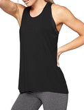 Sexyshine sin Mangas para Mujer Espalda Cruzada Yoga Camisa Activewear Entrenamiento Espalda Cruzada Yoga Tanque Camisetas Tops