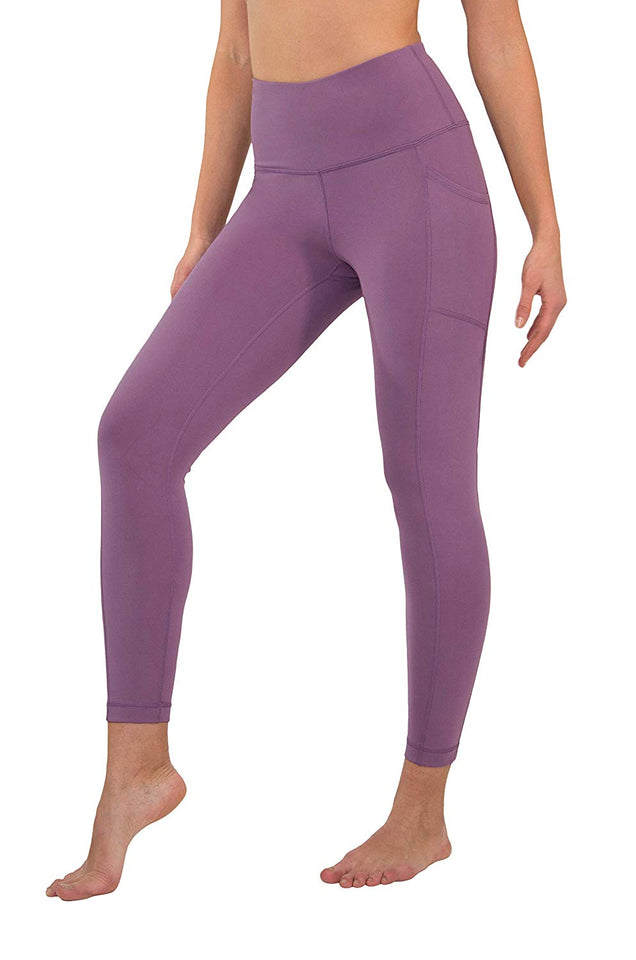 90 Degree By Reflex Leggings a Prueba de Sentadillas, Cintura Alta, Control de Abdomen, hasta el Tobillo