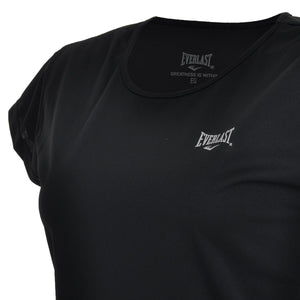 EVERLAST v58012 Playera Deportiva para Mujer, Color Negro, Extra Grande
