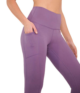 90 Degree By Reflex Leggings a Prueba de Sentadillas, Cintura Alta, Control de Abdomen, hasta el Tobillo