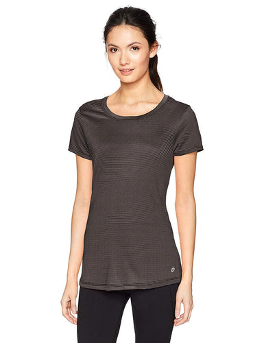 Spalding - Playera de Fitness de Manga Corta para Mujer