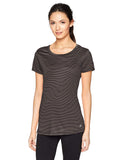 Spalding - Playera de Fitness de Manga Corta para Mujer