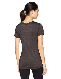 Spalding - Playera de Fitness de Manga Corta para Mujer