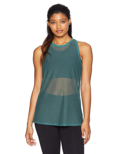 Spalding Amazonia Performance Playera sin Mangas de Malla para Mujer