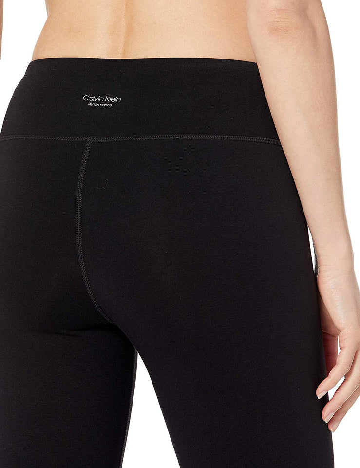 Calvin Klein Leggings de Cintura Alta con Logo sólido para Mujer